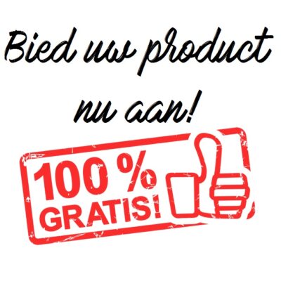 Bied gratis uw product hier aan!
